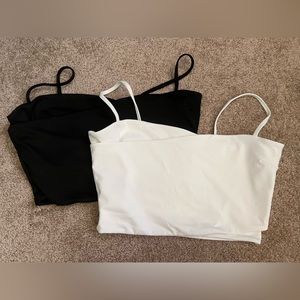 Cross-cross Sports Tank (removable pads not included)